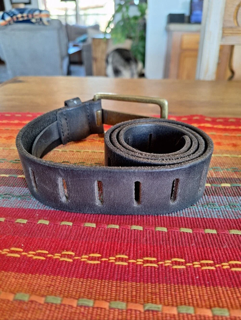 Free People JONA Black Belt Size S/M